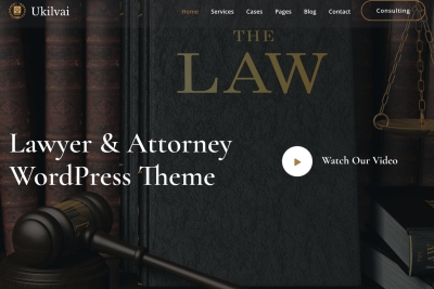 Ukilvai - Lawyer & Attorney WordPress Theme 1.1.2