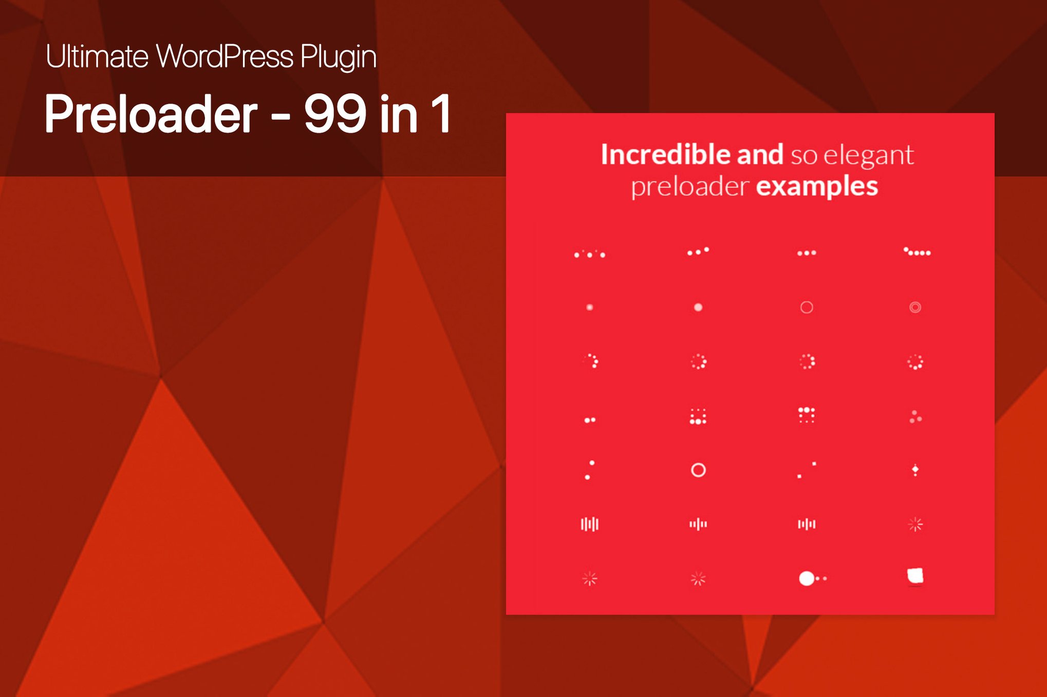 Ultimate WordPress Preloader – 99 CSS3 Preloaders 1.1.1