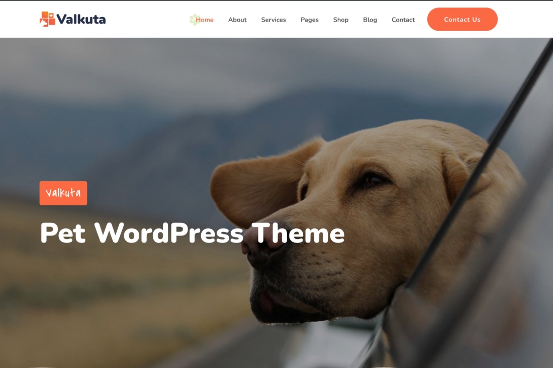 Valkuta - Pet WordPress Theme 1.2.4