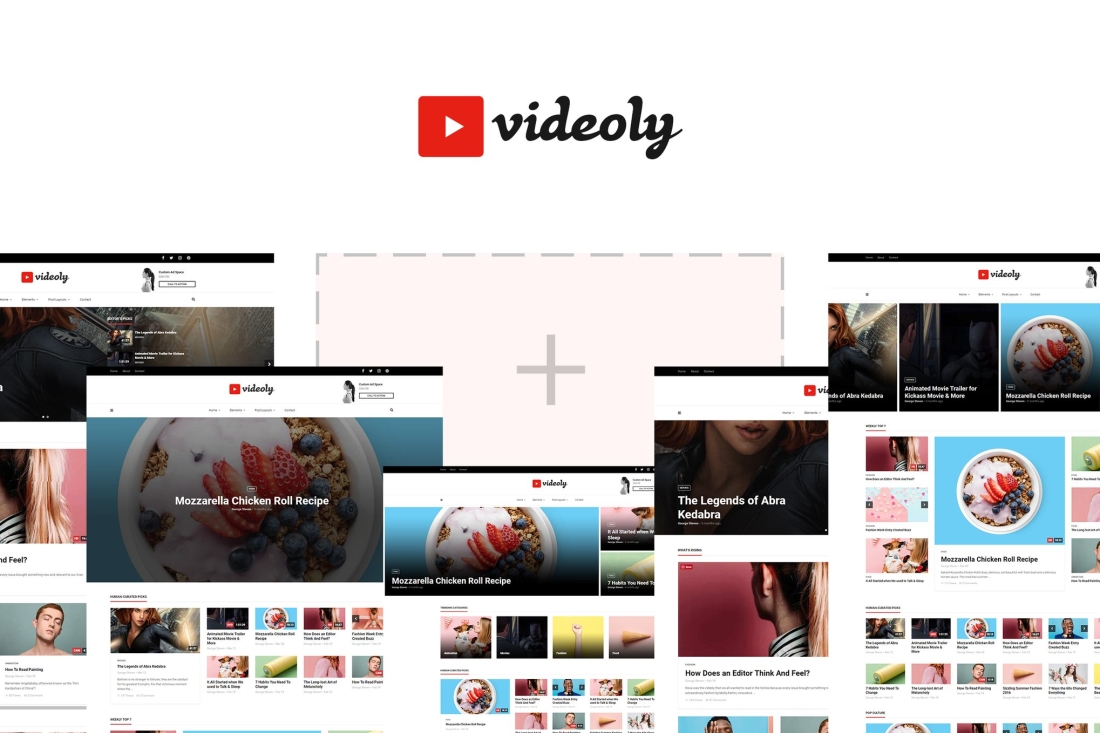 Videoly - Video WordPress Theme 1.3