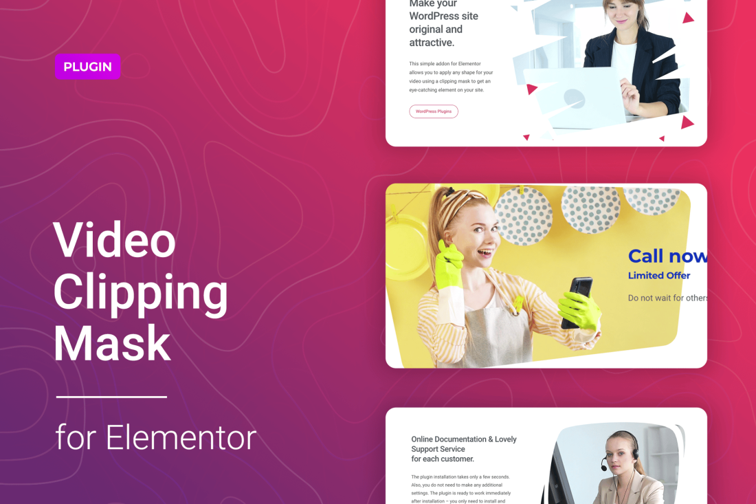 Video Clipping Mask for Elementor 1.1.1