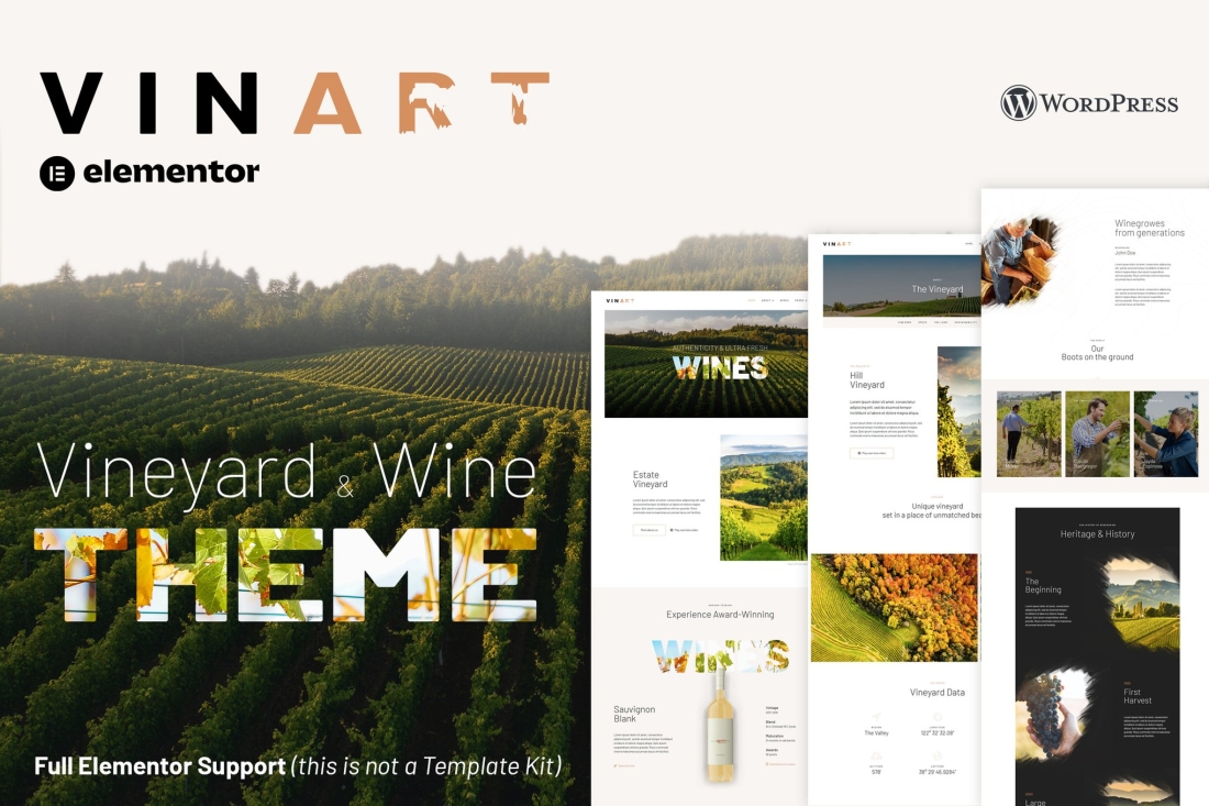 Vinart - Wine WordPress Theme 1.2