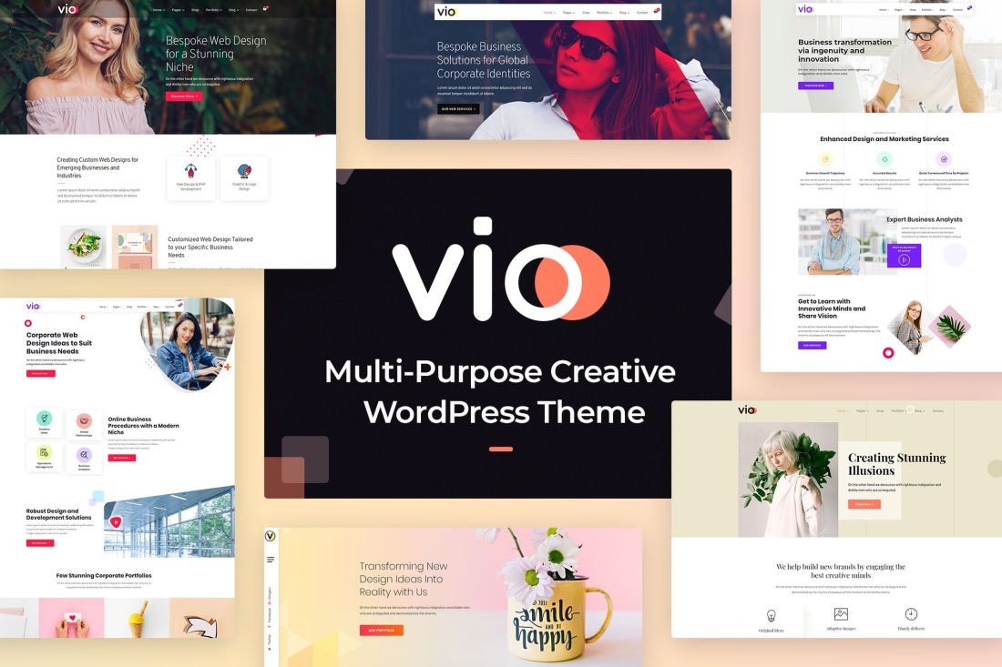 Vio - Multi-purpose Creative WordPress Theme 1.0.1