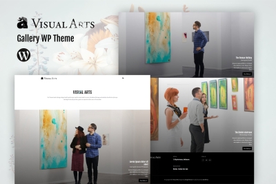 Visual Art | Gallery  Wordpress Theme 2.7