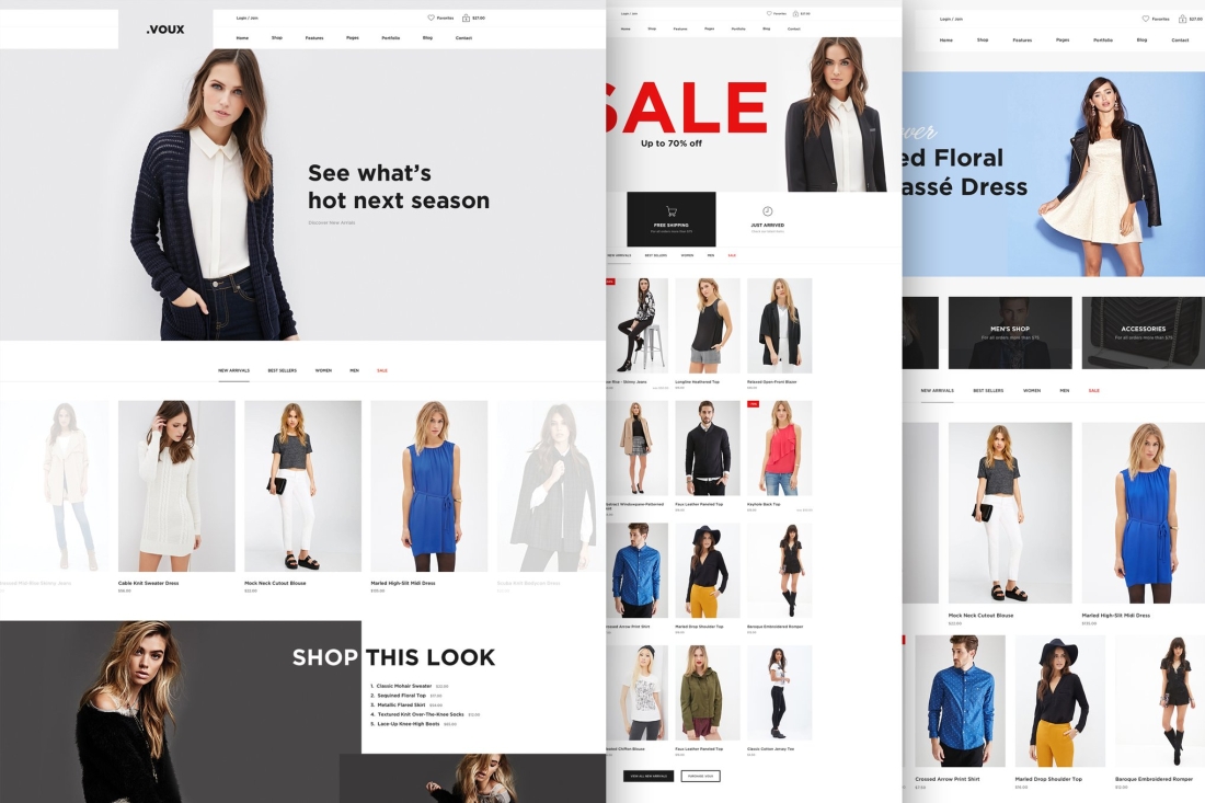 Voux Fashion Shopping Theme 2.9