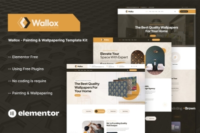 Wallox - Painting & Wallpapering Template Kit