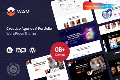 Wam - Creative Agency WordPress Theme 1.0.9