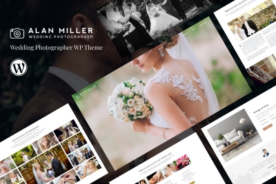 Wedding Photographer WordPress Theme - Vivagh 2.7
