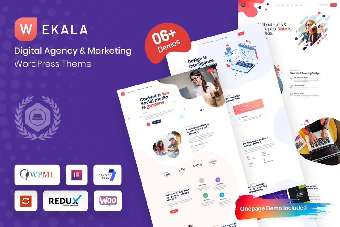 Wekala - Digital Agency & Marketing WP 1.0.0