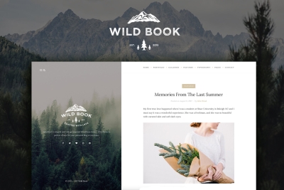 Wild Book - Vintage Blog & Portfolio Theme 1.9.8