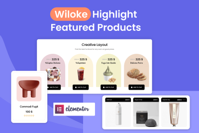 Wiloke Highlight Featured Products for Elementor 1.0.1