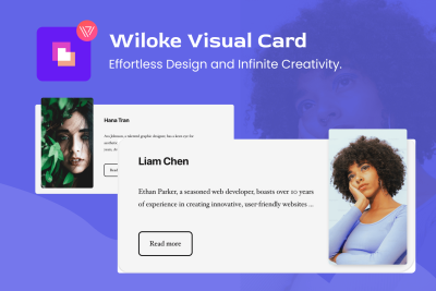 Wiloke Visual Card Elementor 1.0.0
