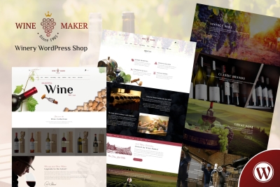 Wine Maker - Winery WordPress Shop 3.3