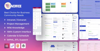 Woffice - Intranet/Extranet Multipurpose Theme 5.4.23