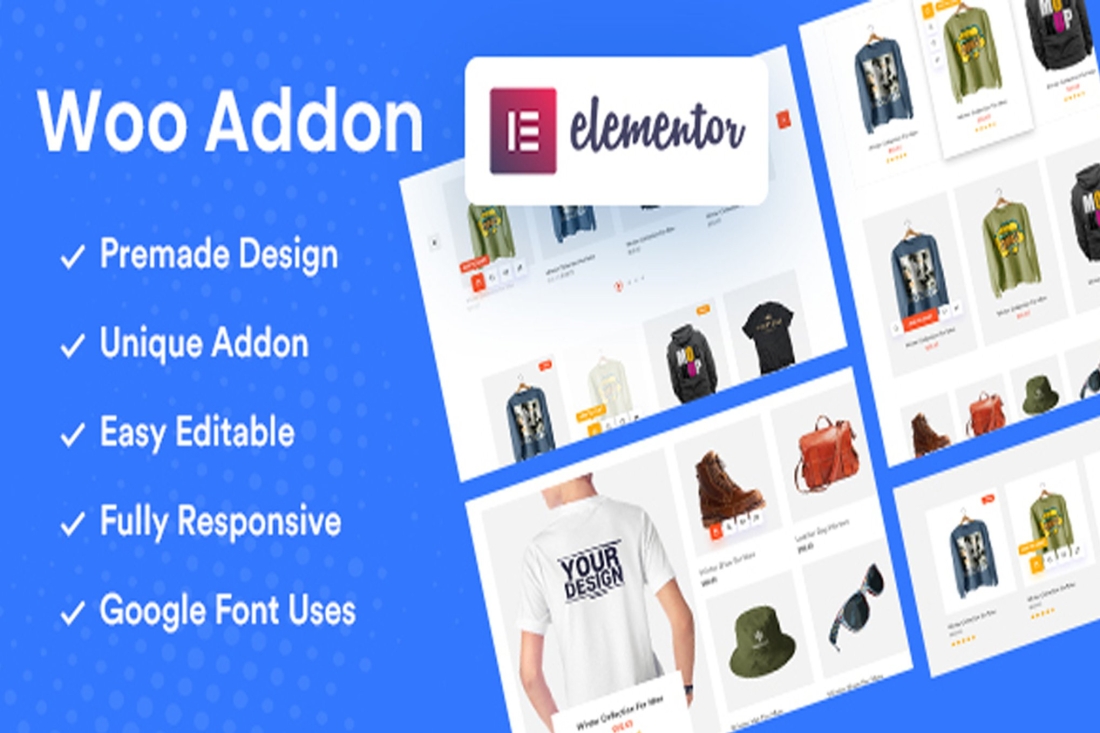 Elementor Addon For WooCommerce Product ecommerce 1.0.0