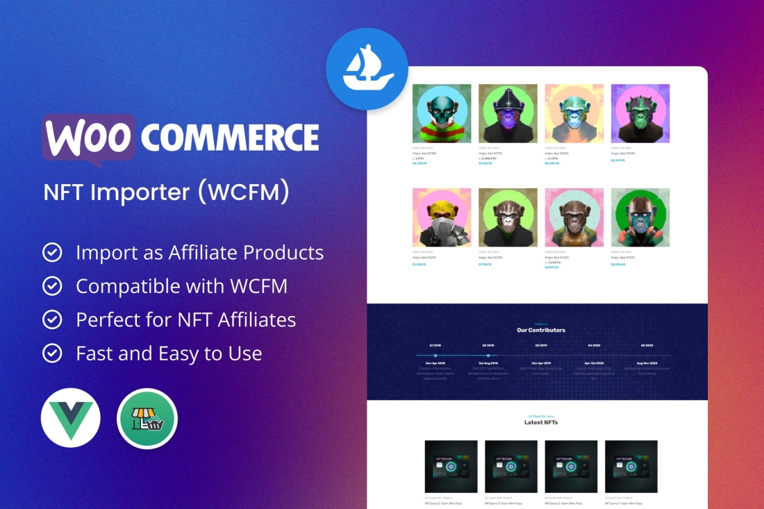 WooCommerce NFT Importer - WCFM (Addon) 1.0.5