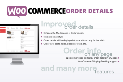 WooCommerce Order Details 3.1