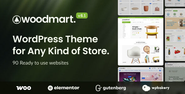 WoodMart 8.2.2 Responsive WordPress Theme