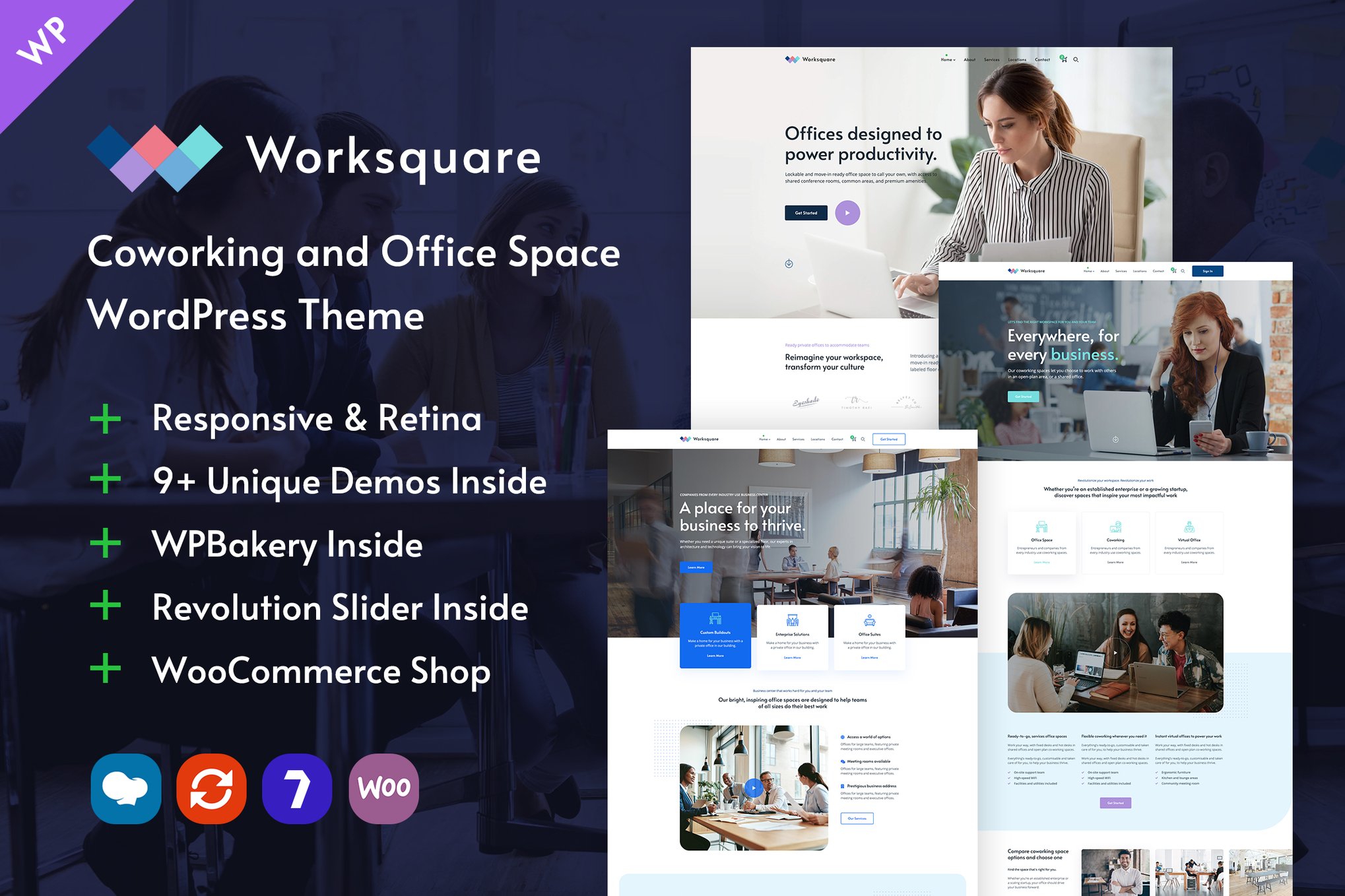 Worksquare – Coworking and Office Space Theme 1.18