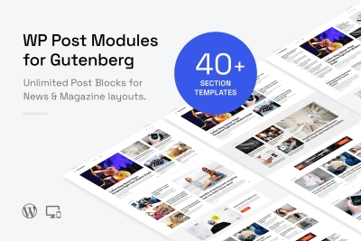 WP Post Modules for News & Magazine (Gutenberg) 0.4.0