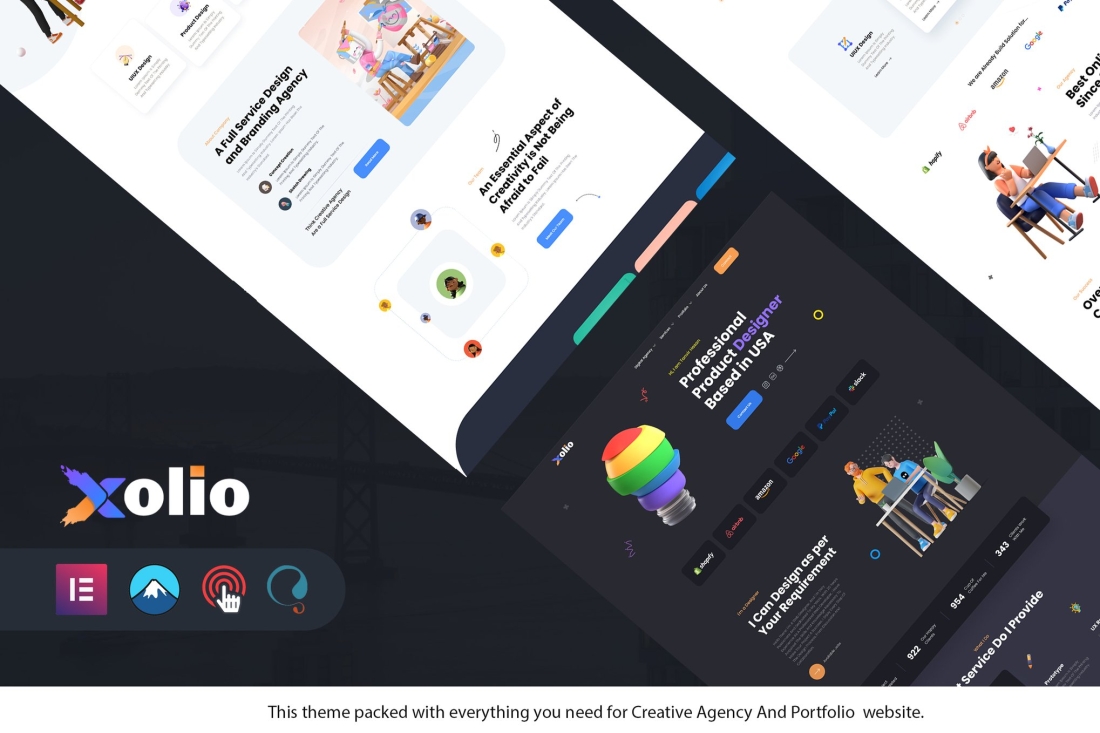 Xolio - Creative Agency & Portfolio WordPress Theme 1.0