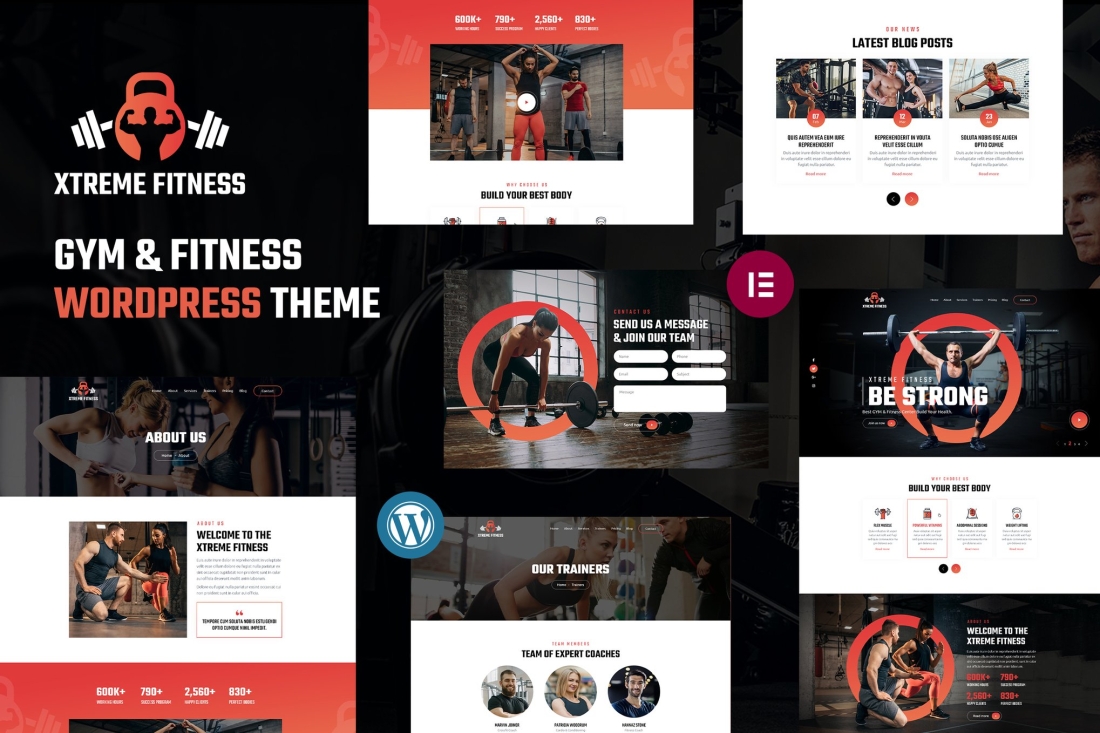 Xtreme Fitness | Gym & Fitness WordPress Theme 1.0