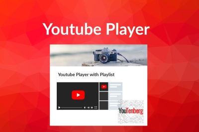 Youtenberg - Gutenberg YouTube Player with Playlist 1.0.2