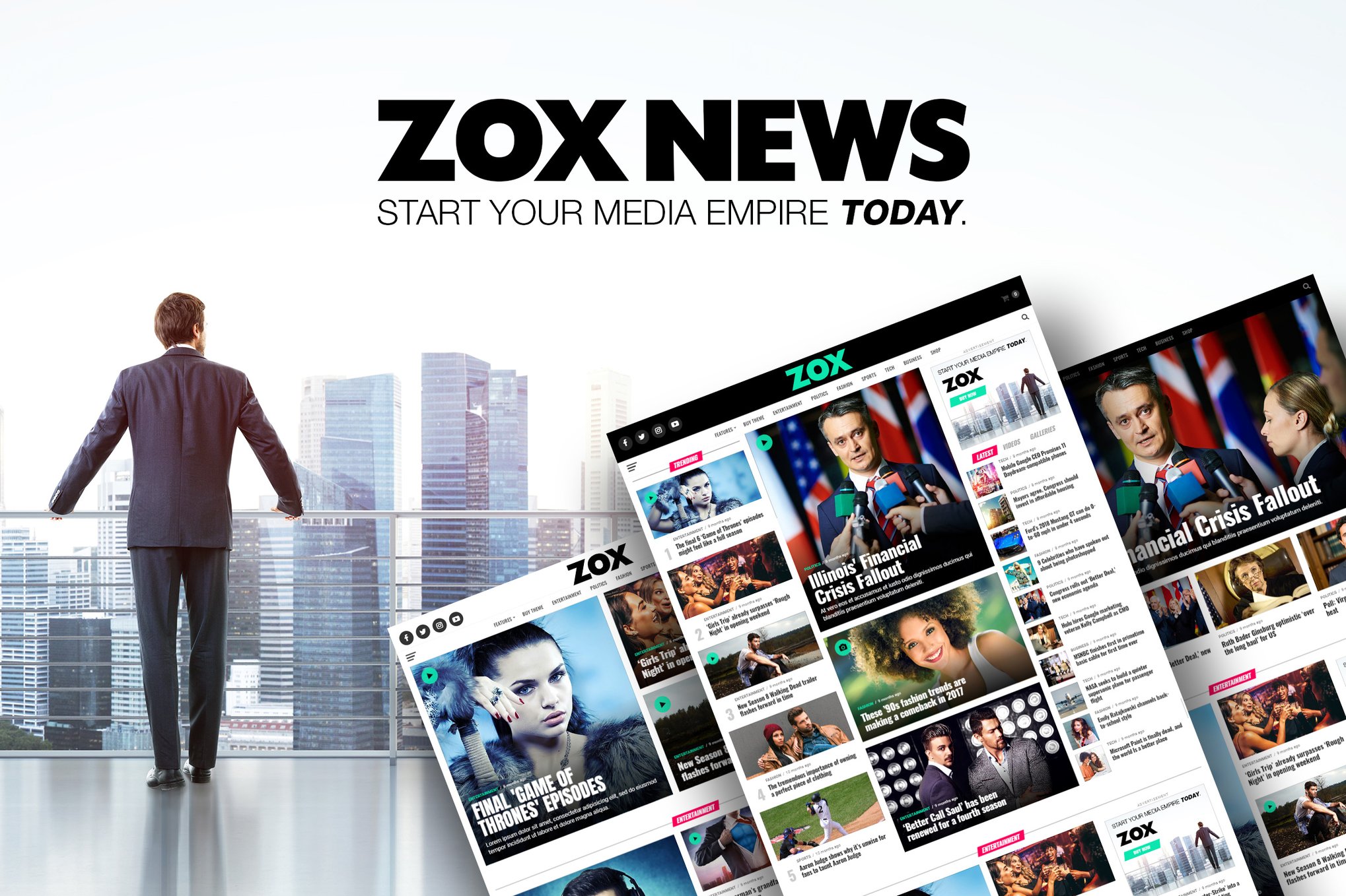 Zox News – Professional WordPress News & Magazine 3.17.1