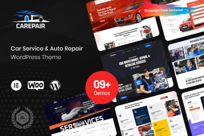Carepair - Car Service & Auto Repair Theme 1.0.0