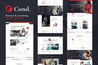 Consl - Consulting Business WordPress Theme 1.0.1