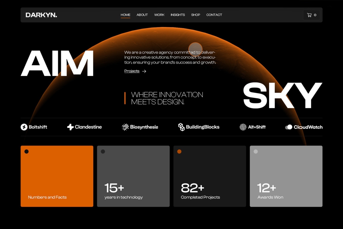 Darkyn - Creative Agency WordPress Theme 1.0