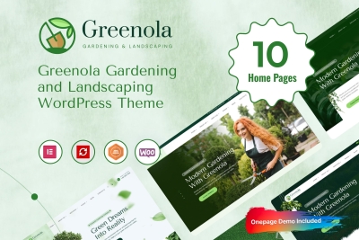 Greenola - Gardening & Landscaping WordPress Theme 1.0.0