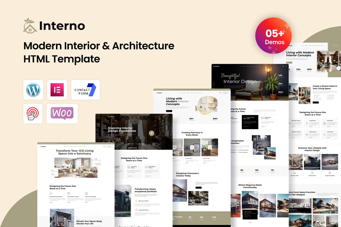 Interno – Architecture Interior WordPress Theme 1.1.2