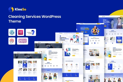 Kleaso - Cleaning Services WordPress Theme 1.0.6