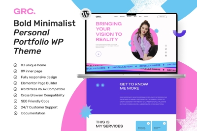 LinkGrace - Creative Portfolio WordPress Theme 1.0