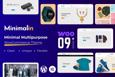 Minimalin - eCommerce WooCommerce Elementor Theme 1.1
