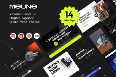 Mouno - Creative Digital Agency WordPress Theme 1.0.0