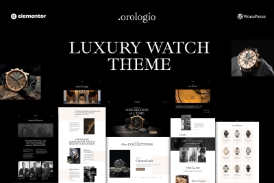 Orologio – Luxury Watch Store WordPress Theme 1.0