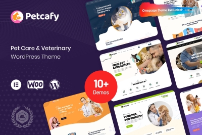 Petcafy - Pet Care & Veterinary WordPress Theme 1.0.0