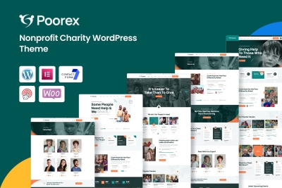 Poorex - Nonprofit Charity WordPress Theme 1.0.4