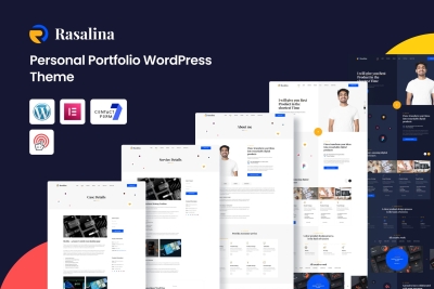 Rasalina – Personal Portfolio WordPress Theme 1.0.4