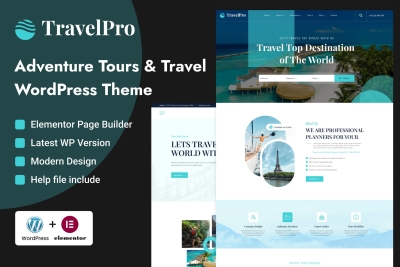 TravelPro - Tours & Travel Agency WordPress Theme 1.0