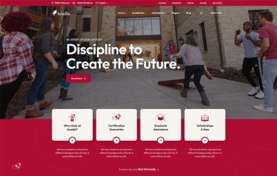 Acadia - Education Theme For University & Online Course 2.2.2