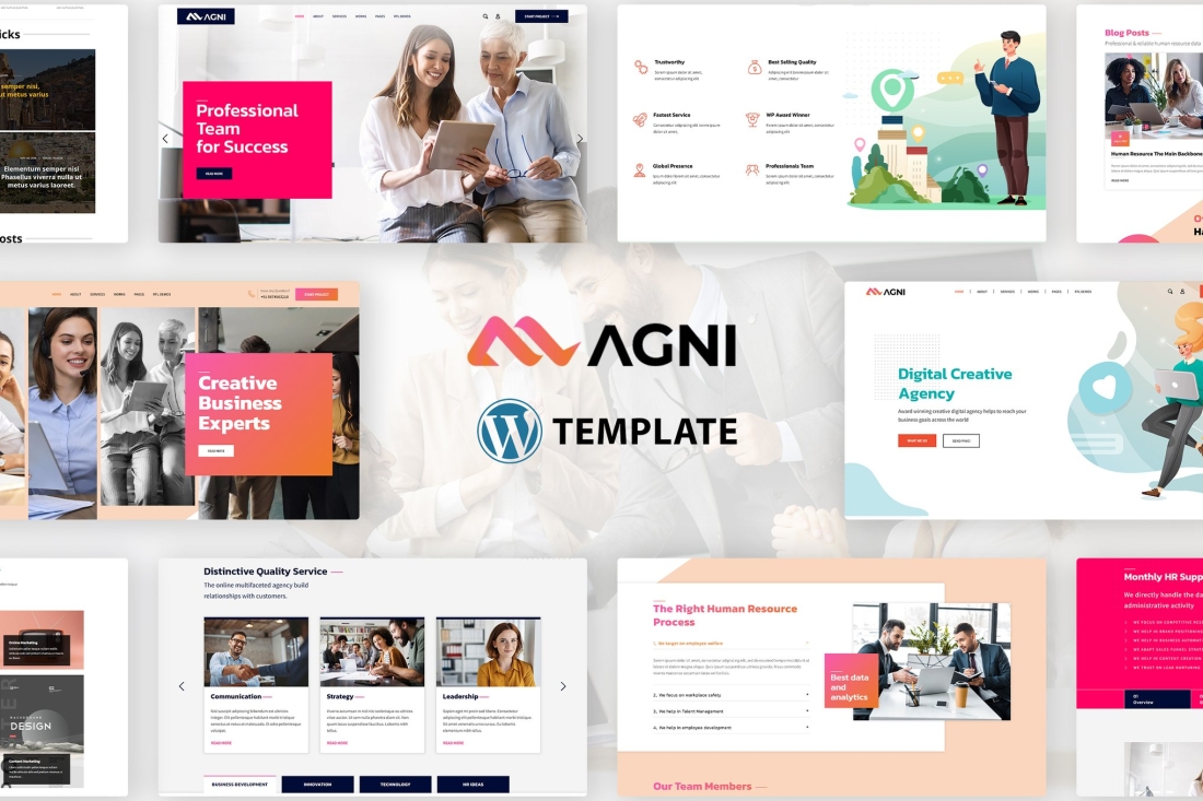 Agni - Business Consulting WordPress Theme 1.0.2
