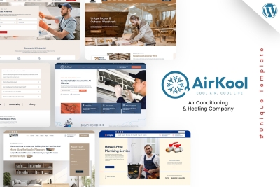 Air Kool - Conditioning, Handyman WordPress Theme 1.1.0