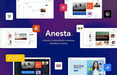 Anesta - Intranet, Extranet, Community and BuddyPress Theme 1.3.1
