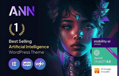 AI ANN - AI Generator & AI Agency WordPress Theme 1.29.0