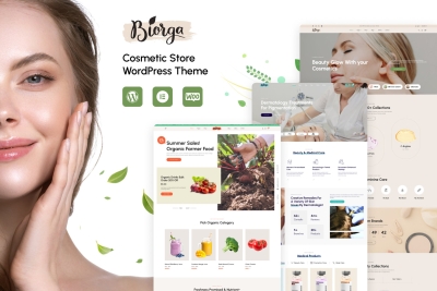 Biorga - Elementor Beauty Cosmetics Shop WordPress 1.0.5