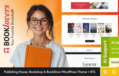 Booklovers - Publishing House, Bookshop & BookStore Theme 2.13.0
