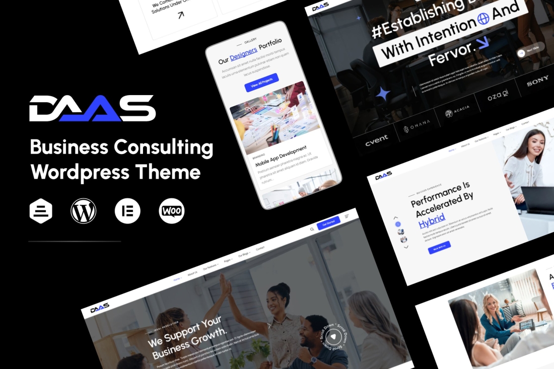 DaaS - Business Agency WordPress Theme 1.0.0